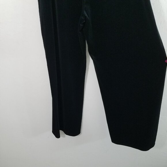 J. Jill Wearever Collectio Smooth-Fit Full Leg Pants Stretch Black Size XL - Picture 6 of 7